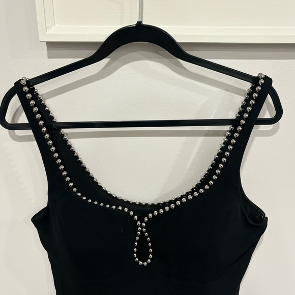 Alexander Wang beaded little black dress - Picture 2 of 4